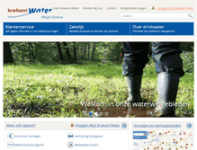 Tablet Screenshot of brabantwater.nl